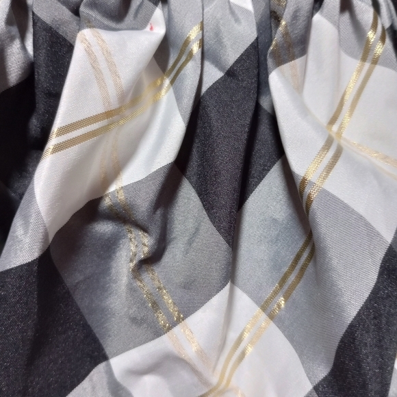 Carter's holiday baby girl dress size 12m black plaid - Picture 4 of 7